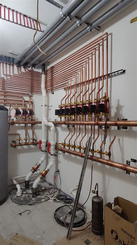 heating system on the making : r/Plumbing