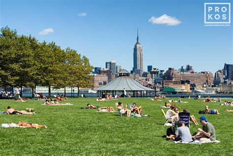 Pier A Park, Hoboken - Fine Art Photo by Andrew Prokos