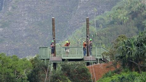 Jurassic Valley Zipline Adventure at Kualoa Ranch - The Hawaii Vacation ...