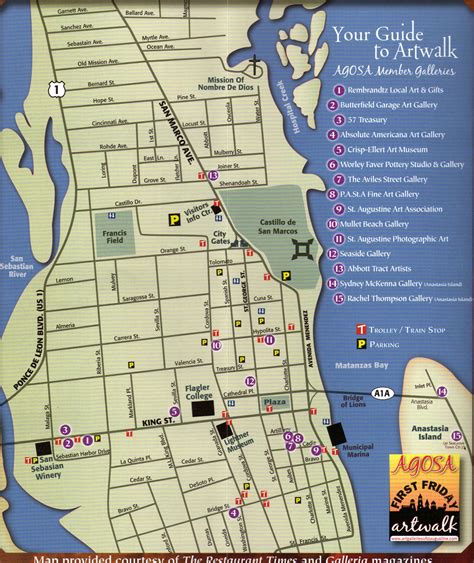 Exploring St. Augustine Florida: A Guide To The City Map - World Map ...