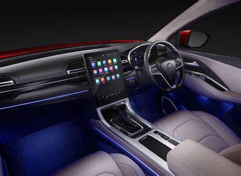 New Gen MG Hector Facelift Interior Revealed, Gets Largest 14-Inch ...