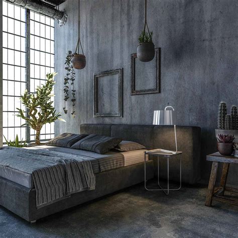 Industrial Style Bedroom Design | Guide | DesignCafe