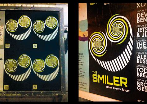 The Smiler: Alton Towers Resort Identity & Branding :: Behance