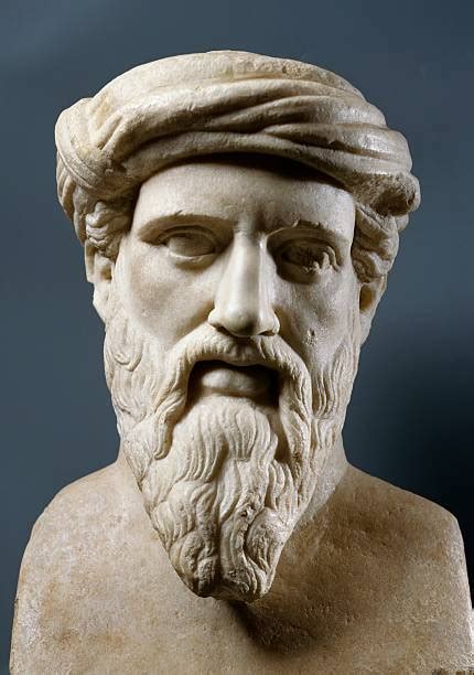 Bust of Pythagoras... Pictures | Getty Images