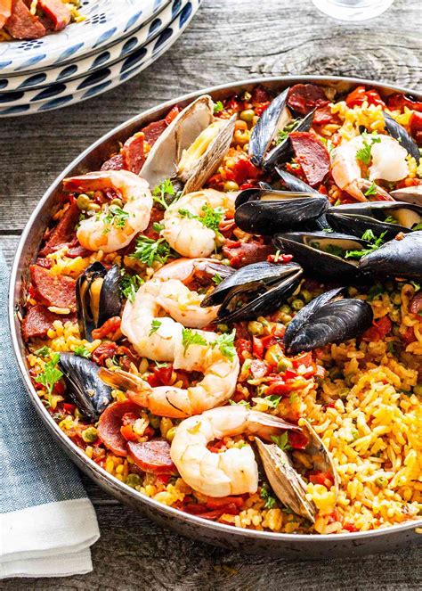 Seafood Paella Recipe