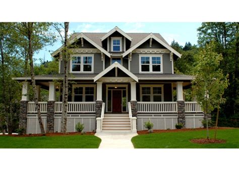 Beautiful Craftsman House Plans With Porches - New Home Plans Design