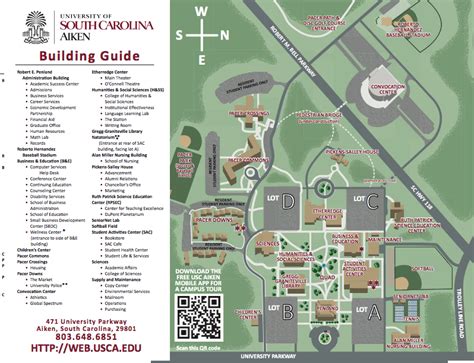 Usc Aiken Campus Map