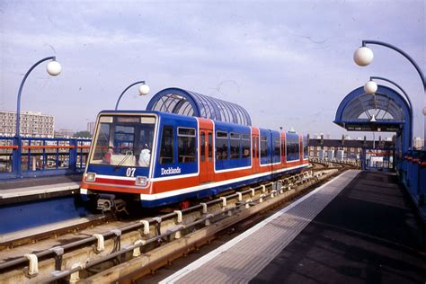 The launch of the Docklands Light Railway - London's Royal Docks