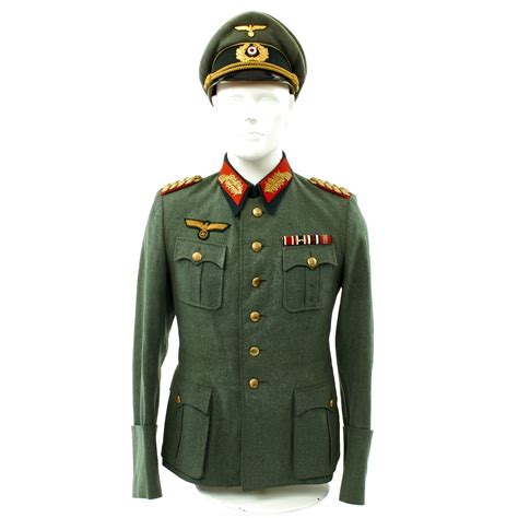 Original German WWII Named Identified Major General Uniform Set - Gene ...