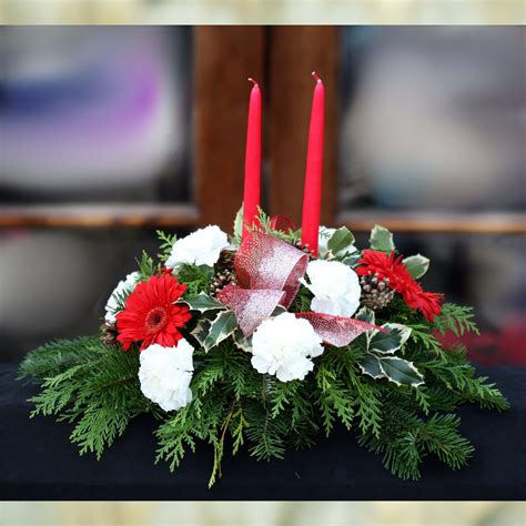 Christmas Candle Centerpiece (SFX 011) in Claremont, CA | Sherwood ...