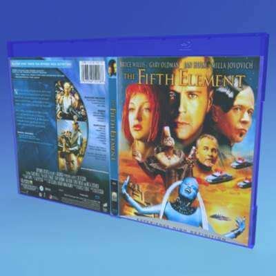 DVD Blu-ray Case 3D Model by Dreamscape Studios