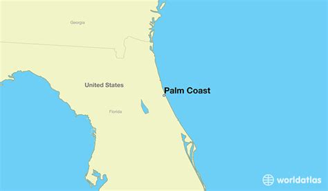 Where is Palm Coast, FL? / Palm Coast, Florida Map - WorldAtlas.com