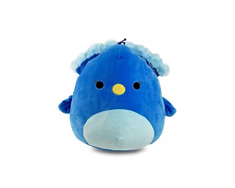 Squishmallow 8 Inch Plush | Priscilla the Blue Peacock - Walmart.com ...