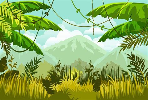 Rainforest clipart overgrown, Rainforest overgrown Transparent FREE for ...