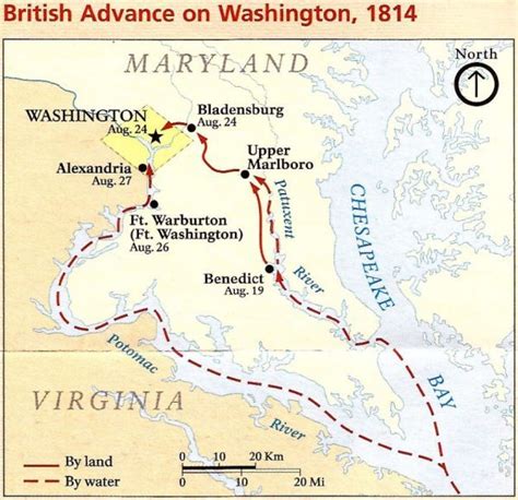 200 Years Ago Today: The Burning of Washington, D.C. | Washington, Fort ...