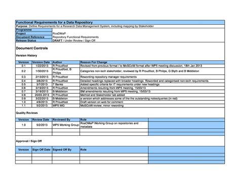 40+ Simple Business Requirements Document Templates ᐅ TemplateLab