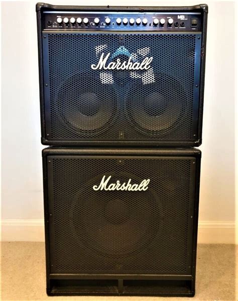 Marshall MB4210 + RARE MBC115 bass amp AND extension cab | in Wimbledon ...