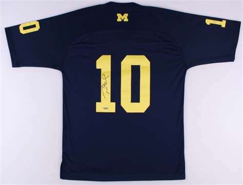 Tom Brady Signed Michigan Wolverines Jersey (TriStar COA) | Pristine ...