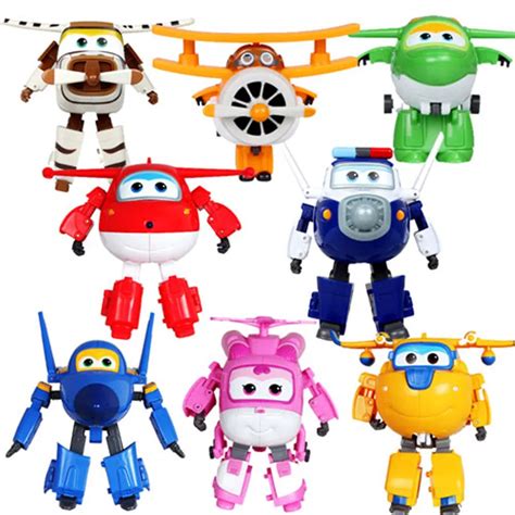 Aliexpress.com : Buy Super Wings Mini Airplane ABS Robot toys Action ...