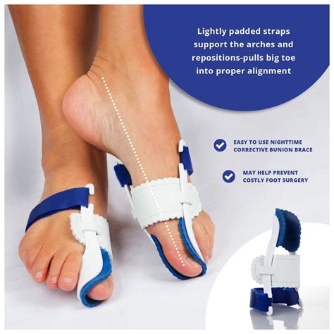 Orthopedic Bunion Corrector Splints - Non Surgical Treatment & Relief ...