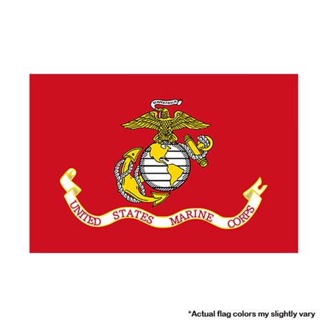 Marine Corps Flag | 3x5 Military Flag 2 Grommets on Left