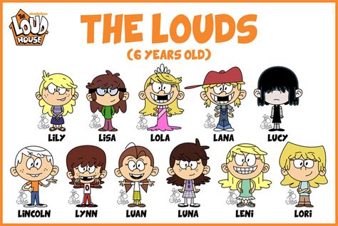 Loud House Kids Names