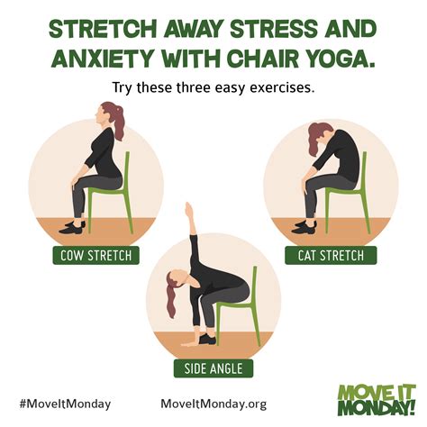 3 Chair Yoga Poses For All Fitness Levels this Monday | Move It Monday