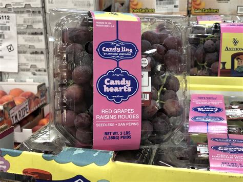 Candy Hearts Grapes Available at Costco for Limited Time