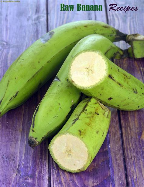 86 raw banana recipes | Tarladalal.com