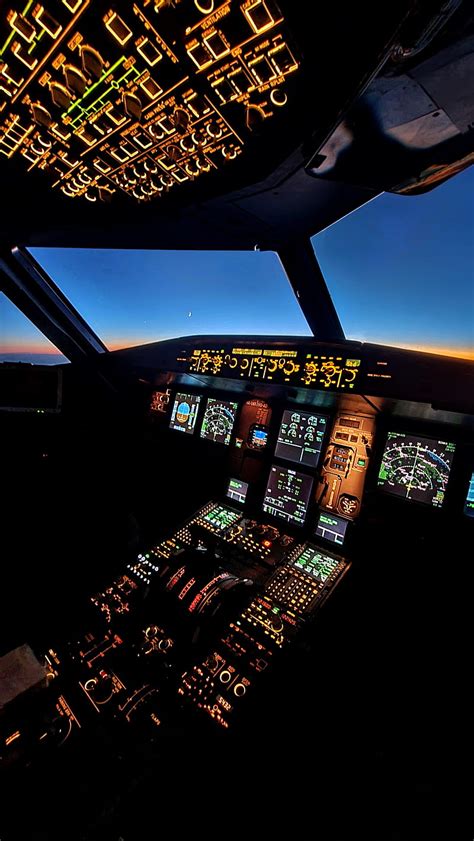 Photo Airbus A320 Cockpit Wallpaper