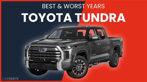 Best & Worst Toyota Tundra Years [With Graphs & Data] - Car Smite