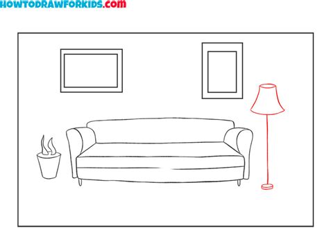 How To Draw A Living Room Easy | Baci Living Room