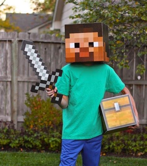 Minecraft Steve Costume | Steve costume, Minecraft steve, Fun summer ...