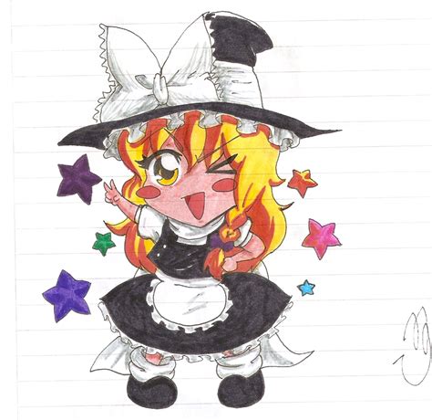 Marisa - Chibi - Touhou by psln on DeviantArt