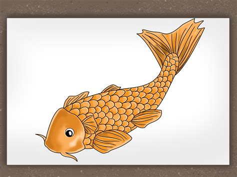 Koi Fish Drawing Easy - Koi Fish Drawing Simple At Getdrawings ...