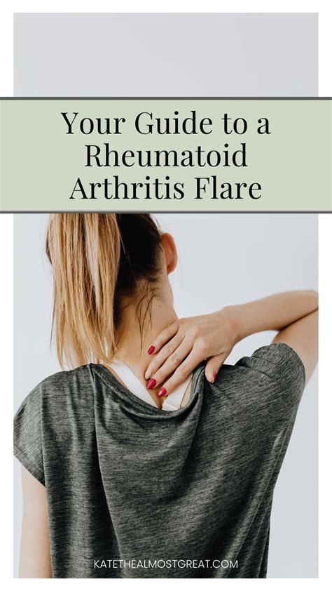 Your guide to a rheumatoid arthritis flare, katethealmostgreat.com ...