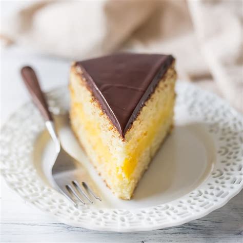 Boston Cream Pie Recipe: the best ever! -Baking a Moment