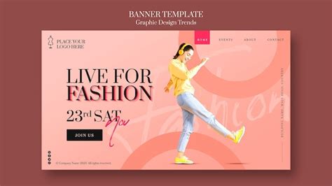 Premium PSD | Fashion store banner template