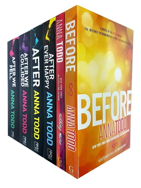 Anna Todd After Series Collection 6 Books Set After We Collided After ...