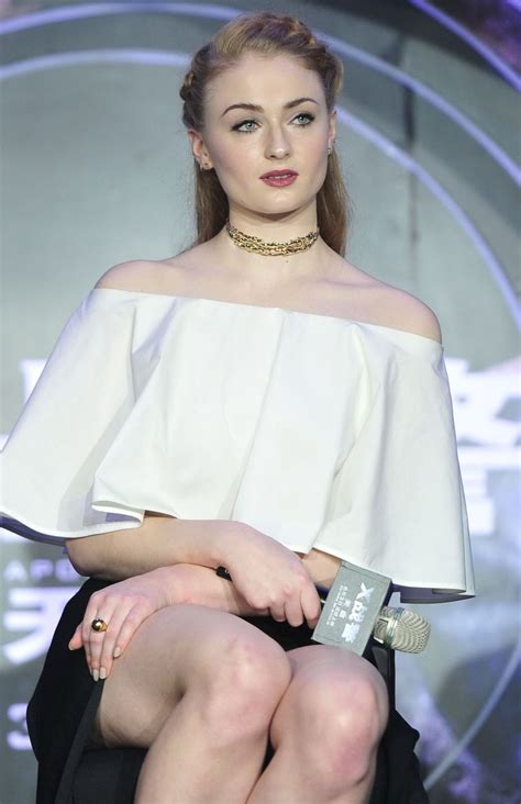 Sophie Turner - X-Men Apocalypse Press Conference in Beijing 5/18/2016 ...