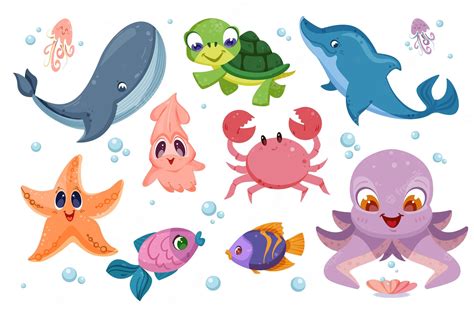 Sea Animals Clipart, Transparent PNG Clipart Images Free Download ...