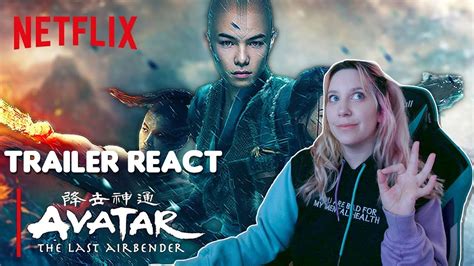 *TRAILER REACTION* | Avatar: the Last Airbender - YouTube