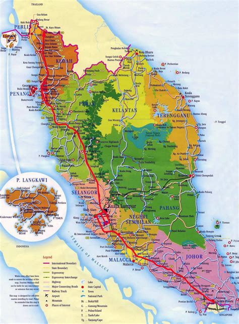 Maps of Malaysia | Detailed map of Malaysia in English | Tourist map of ...