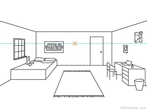 One Point Perspective Drawing: Step by Step Guide for Beginners