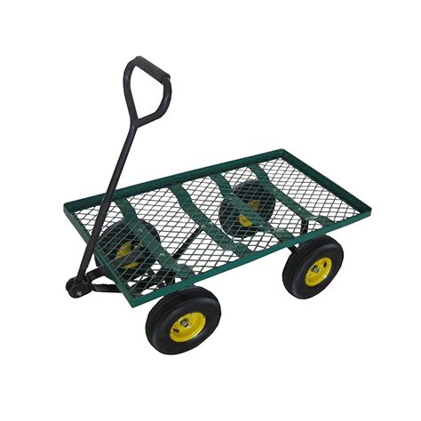 ALEKO TC4211 Farm and Ranch Heavy Duty Steel Flatbed Utility Garden ...