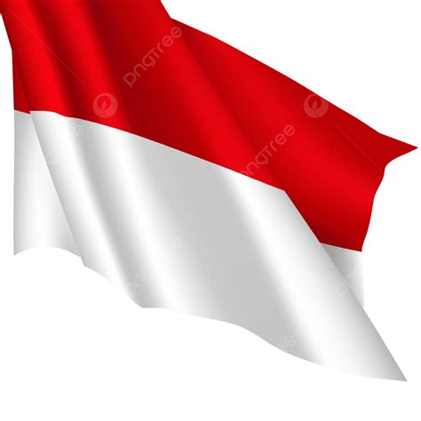 Bendera Indonesia Merah Putih Berkibar Vector Bendera Indonesia ...