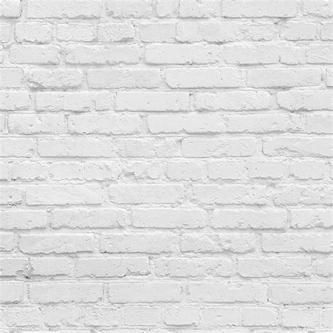 Painted White Brick Wallpaper Mural | 41 Orchard