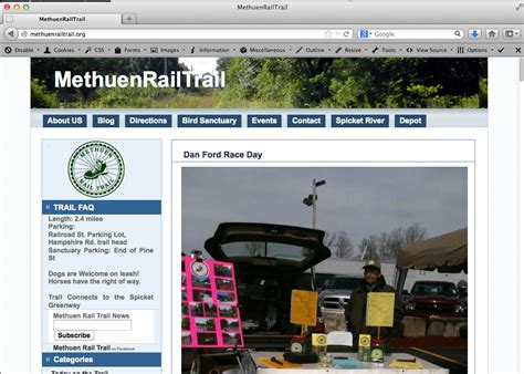 Bruce Freeman Rail Trail Website | Skillshare Student Project