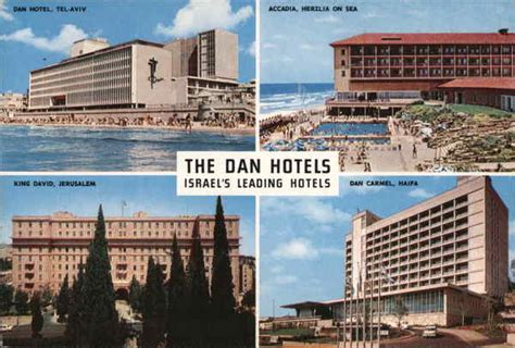 THE DAN HOTELS, ISRAEL'S LEADING HOTELS Middle East Postcard