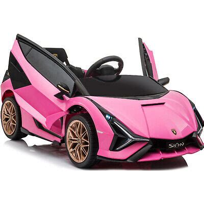 Lamborghini Ride On Cars with Remote Control 12V power USB MP4 Touch ...